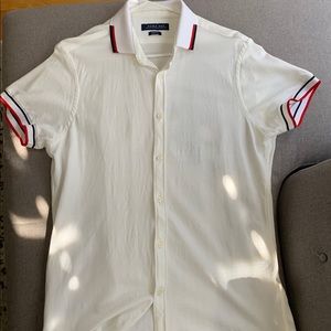 Zara white button down